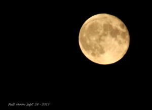 Full Moon Sept 28 - 2015