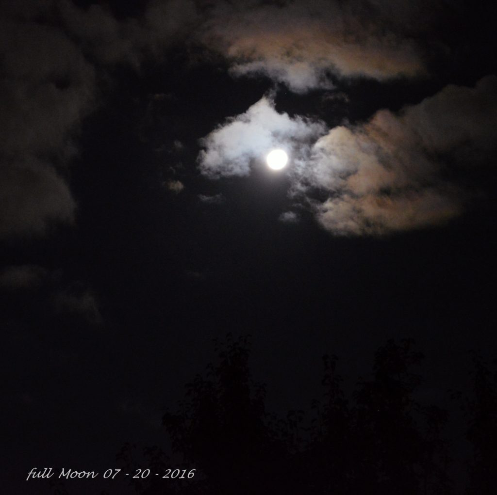 Full Moon July 2016